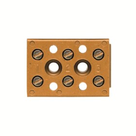 Weidmüller 0624920000 svorková lišta 22 mm skrutkovací olivovo zelená 100 ks; 0624920000