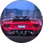 Poytí jedlý papir Porsche 918 Spyder 19,5 cm - Pictu Hap - Pictu Hap