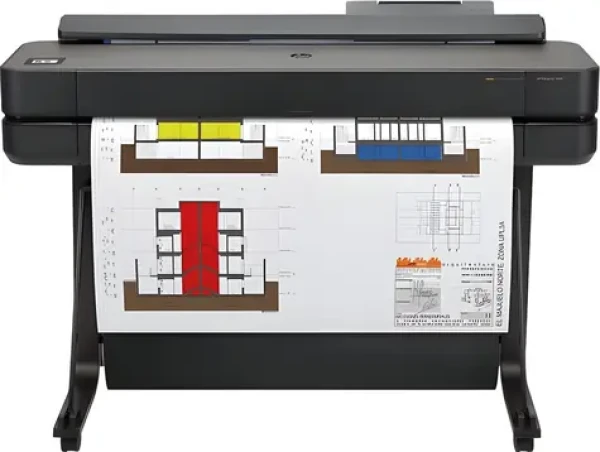 HP DesignJet T650 / Veľkoformátová atramentová tlačiareň / 36" / A0 / farebná / 2400 x 1200 dpi (5HB10D#B19)