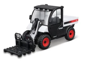 Bburago FARMLAND Bobcat Toolcat s paletovou vidlicou + paleta