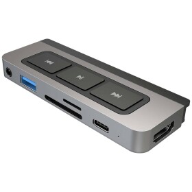 Hyper HD449 USB-C Univerzálna dokovacia stanica pre iPad Pro a iPad Air / USB-C / HDMI / USB 3.0 / 3.5 mm Jack / MicroSD (HD449)