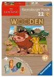 Ravensburger Drevené puzzle Disney: Leví kráľ