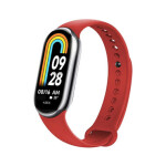 FIXED Silicone Strap Silikónový remienok pre XIAOMI Mi Band 8 červená (FIXSSTB-1176-RD)