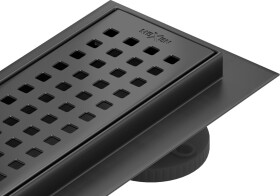 MEXEN/S - Flat M08 odtokový žľab 100 cm čierna 1725100-15