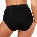 Dámske nohavičky Fiore maxi black - ITALIAN FASHION černá XXL