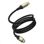 VOLTME Powerlink Utron Series CTC Kábel USB-C(M) 5A/240W 2m čierna / 2x USB-C(M) (C2200)