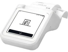 Sumup SOLO Printer biela / Platobný terminál / Tlačiareň účteniek / Bluetooth / Wi-Fi / Dotykový displej (4260325423731)