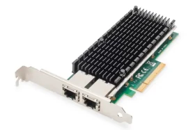 Digitus DN-10163 / Sieťová karta / PCI Express 2.0 x8 / 2x 10Gb Ethernet / RJ-45 / Intel X540-BT2 (DN-10163)