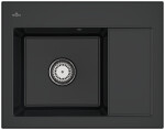 VILLEROY & BOCH VILLEROY & BOCH - Keramický drez Villeroy &amp; Boch Subway 45 Compact, 331201R7, Pure Black 331201R7