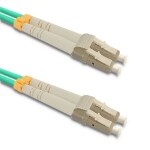 Qoltec 54077 Patchcord fiber optic LC-UPC / Duplex / Multimode / OM3 / 3 m (54077)