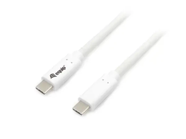 Equip biela / Kábel USB-C na USB-C / USB 3.2 Gen 1 / PD 60 W / 0,5 m (128365)