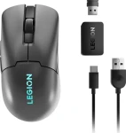 Lenovo Legion M600s šedá / Herná myš / Drôtová aj bezdrôtová / 19 000 DPI / Bluetooth 5.0 / RGB