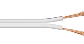MicroConnect Reproduktorový kábel 2 x 1.5mm 100m biela (AUDSPEAKER6)