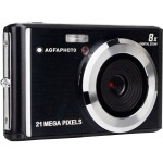 Agfa Compact DC 5200 čierna / 2.7 LCD / 21 Mpix CMOS / 8x digitálny zoom / SD (AGCDC5200BL)