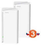 Tenda Nova MX15 Pre 2 ks / Mesh systém / WiFi 6 / AX5400 / 6x GLAN / GWAN / WPA3 / VPN server (75012011)
