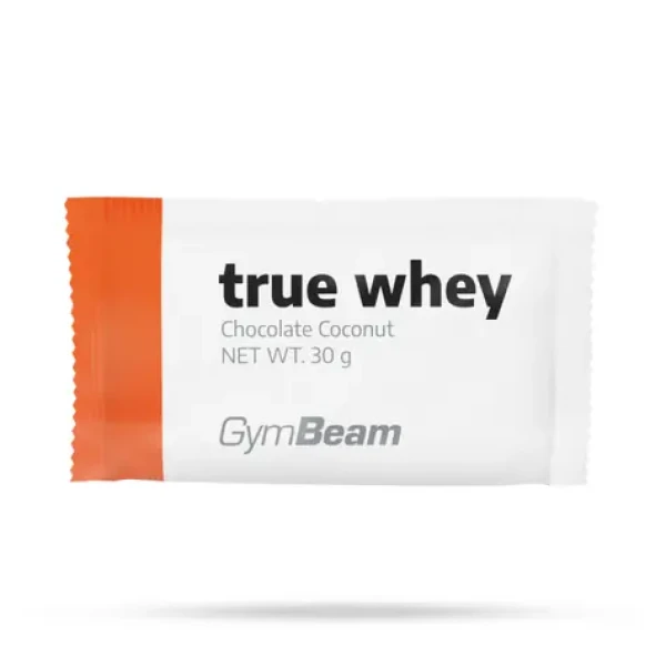 True Whey - GymBeam (čokoláda kokos, 30 g) (46201-5-30g-chocolatecoconut)