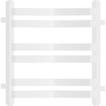 MEXEN - Loop vykurovací rebrík/radiátor 500 x 375 mm, 253 W, biela W129-0500-350-00-20