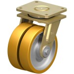 Blickle 607911 dvojité otočné koliesko vo vidlici; 607911