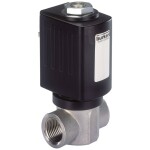 Bürkert priamo riadený ventil 184689 6027 Kompakt 24 V/DC spojka G 1/4 Menovitá vzdialenosť 2 mm 1 ks; 184689