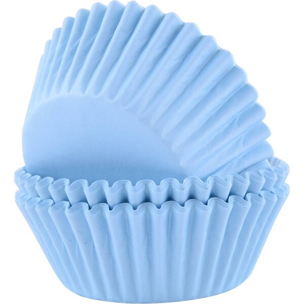 Košíčky na cupcakes, svetlo modré 60 ks - PME - PME