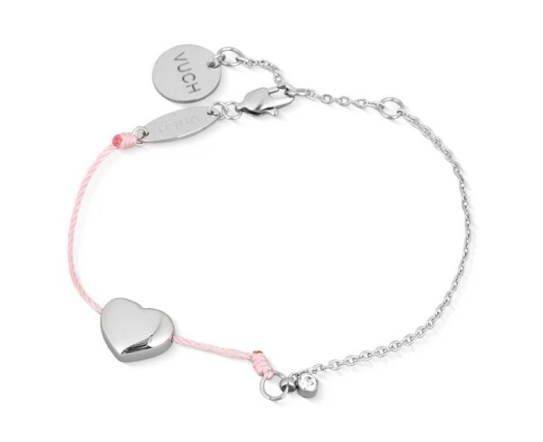 Vuch Módny náramok Shiny Heart Pink