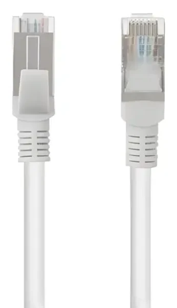 Lanberg FTP CAT 5e 1m šedá / Patch kábel / RJ45-RJ45 (PCF5-10CC-0100-S)