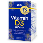 GS Vitamin D3 2000 IU 90 + 30 kapsúl