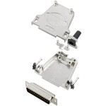 TRU COMPONENTS TCDTZF25DMPK 7708992 sada D-SUB kolíkové lišty 180 ° Pólov: 25 spájkovaný 1 ks; 7708992