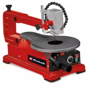 Einhell TC-SS 406 E červená / Lupinková píla / 120W / 1600 ot-min / Zdvih 14 mm / Náklon stola 47° (4309047)