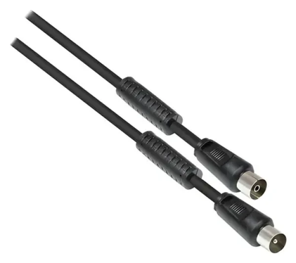 Good Connections IEC - IEC 50 m čierna / Anténny kábel / s odrušovacím filtrom / 75 Ohm (S-PAK50S)