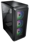 COUGAR Archon 2 Mesh RGB čierna / PC skriňa / ATX / micro-ATX / mini-ITX / RGB / priehľadná bočnica / Zdroj 600w (CGR-5CC5B-MESH-RGB)