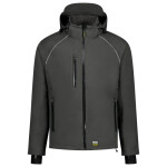 Bunda Tech Shell unisex tmavo šedá 5XL