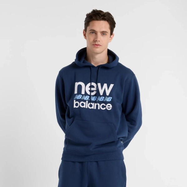Pánska mikina New Balance Sport Graphic Fleece Hoodie NNY M MT51941NNY L