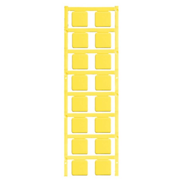 Weidmüller 1131830000 SM 22/22 K MC NE GE značenie prístrojov Druh montáže: nalepenie Potlačiteľná plocha: 22 x 22 mm žltá Počet markerov: 80 80 ks; 1131830000