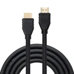 Lindy čierna / HDMI kábel flexibilný / 3 m / 4K 60Hz / High Speed / záruka 10 rokov (37318)