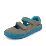 Chlapčenské barefoot sandále PROTETIKA NERY KHAKI sivé - 22