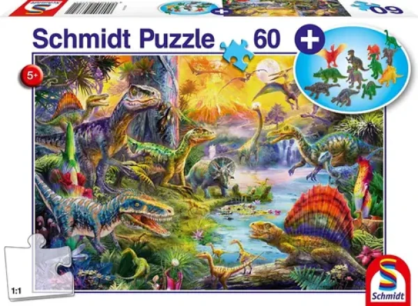 Schmidt Puzzle Dinosaury