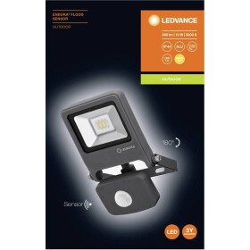 LEDVANCE ENDURA® FLOOD Sensor Warm White L 4058075292154 LED vonkajšie osvetlenie s PIR senzorom 10 W teplá biela; 4058075292154