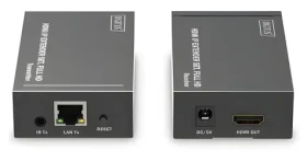 Digitus HDMI IP extender set čierna / Full HD / KVM / do 120 m / CAT6 (DS-55517)