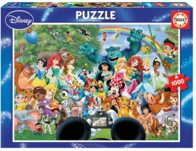 Educa Puzzle Úžasný svet Disney II