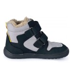 Chlapčenské zimné barefoot topánky PRO-tex GERO BLACK - 35