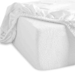 EMI Plachta posteľná biela froté 90x200