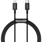 Baseus CATLYS-A01 Kábel USB-C (M) - Lightning (M) 1 m čierna / 20W (CATLYS-A01)