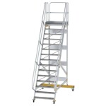 MUNK Günzburger Steigtechnik 600755 hliník, pozinkovaná ocel schodíky; 600755