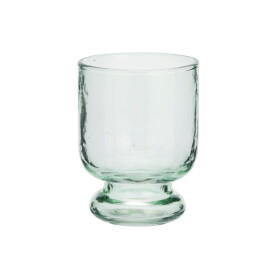 MADAM STOLTZ Pohár Hammered Light Green 200 ml