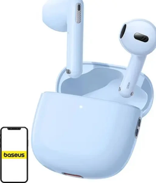 Baseus Bowie WX5 modrá / bezdrôtové slúchadlá / mikrofón / Bluetooth 5.3 (A00051000313-00)