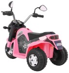 Mamido Detská elektrická motorka Minibike ružová