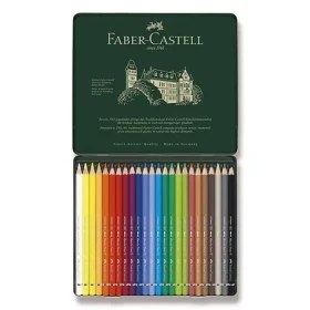 Faber-Castell Akvarelové pastelky v plechovej krabičke / 24ks (117524)