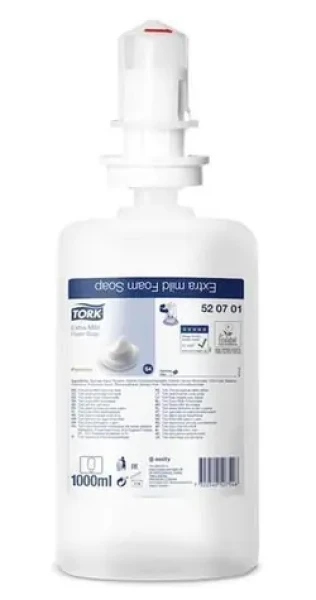 Tork Premium Extra Mild / Penové mydlo / 1 l / systém S4 (520701)