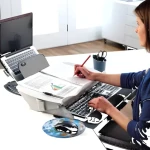 Fellowes Easy Glide čierna, šedá / Držiak dokumentov / nastaviteľný uhol 7,5-37,5 ° / do 5 kg / A4, A3 (8210001)